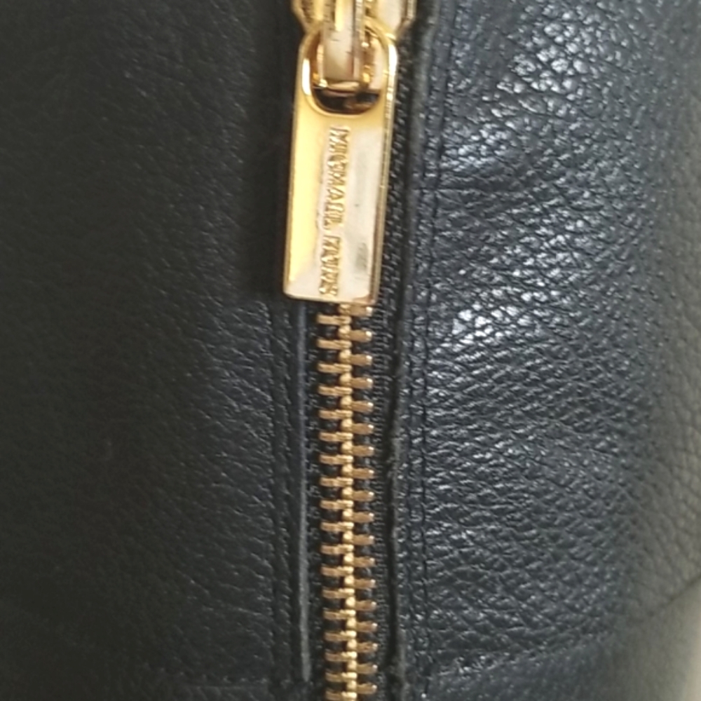 Michael Kors Black Leather Riding Boots Size 6.5 - Picture 6 of 13